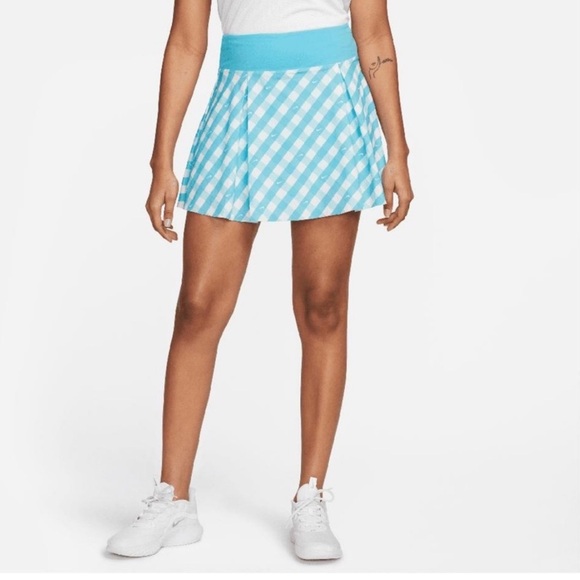 Nike Women's Dri-Fit Spring Club Printed Tennis Skort NWT - Picture 4 of 11